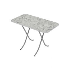 ALESTA AL10029CM STO VIŠENAMENSKI SKLOPIVI TEKSTURA CRNI MERMER 60X110CM