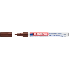 Paint marker E-751 1-2mm Edding braon
