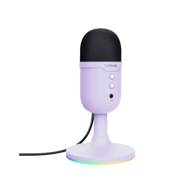 Mikrofon TRUST GXT234P YUNIX USB MICROPHONE PURPLE