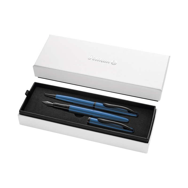 Set nalivpero+olovka hemijska Jazz Noble Elegance+poklon kutija G25 Pelikan 826808 plavi