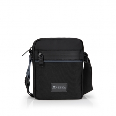 Torbica na rame muška 15x18x5 cm Darek Gabol crna