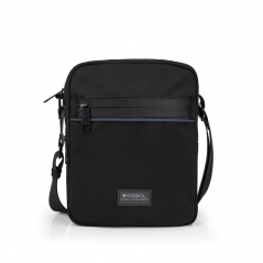Torbica na rame muška 20x25x8 cm Darek Gabol crna