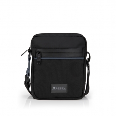 Torbica na rame muška 18x22x7 cm Darek Gabol crna