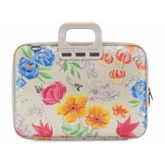 Torba BOMBATA  Peonia 13 Grey /silver