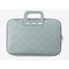 Torba BOMBATA Intrecciato 15,6/16 Light Blue / Dust