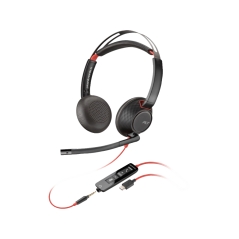 Slušalice HP Poly BW 5220 USB-C HS +3.5mmP +USB-C/A/8X231AA/crna