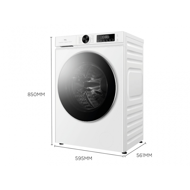 Veš mašina TCL FP0944WA0/inverter/9kg/1400 obrtaja/A/85x60x56cm/bela