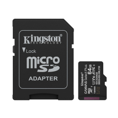 Memorije kartice KINGSTON SDCS3/64GB/microSDXC/64GB/Class10 U1/80MB/s-10MB/s+adapter