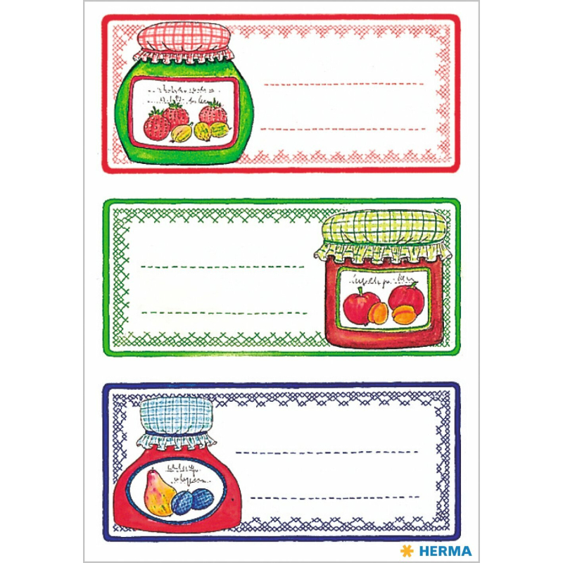 Stikeri VARIO BOTTLING JARS Herma