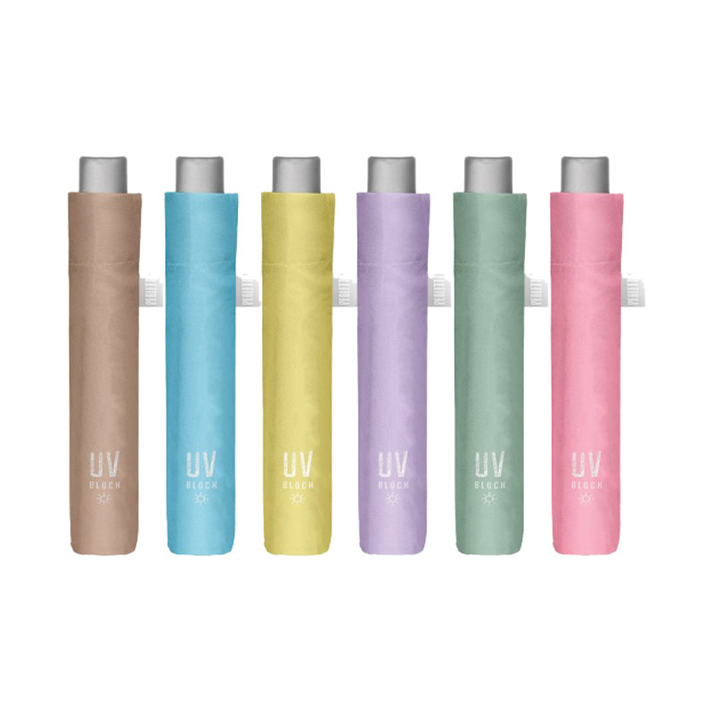 Kišobran ručni sklopivi (RAIN&SUN) Extra Slim UV50+ Time Perletti 26409 sortirano