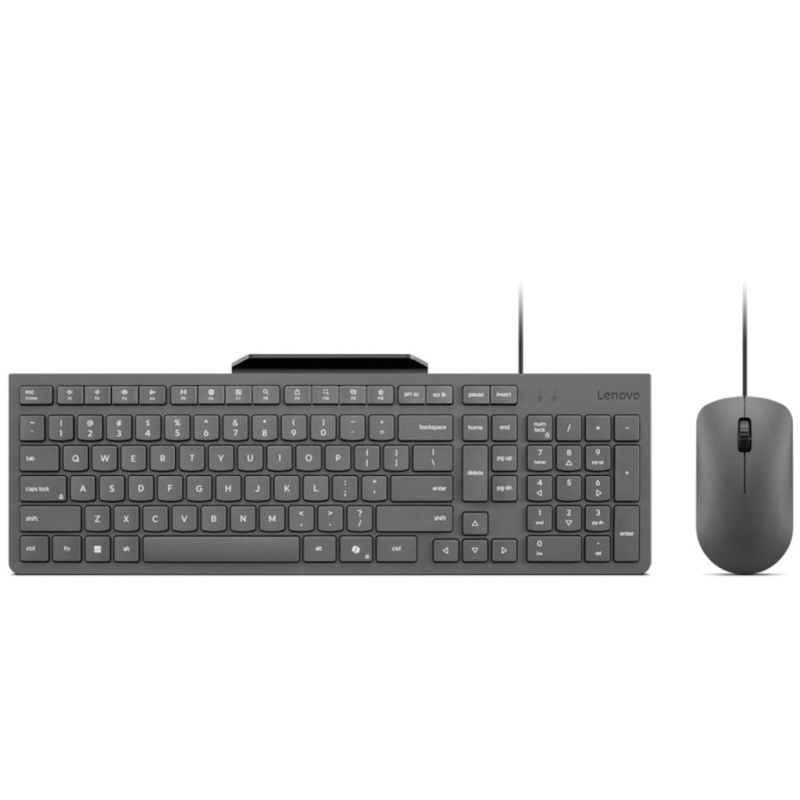 Tastatura+miš LENOVO 310 žicni set/USB-A Combo/US/crna