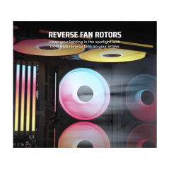 Kuler za PC CORSAIR iCUE LINK LX120-R/RGB/120mm/single fan/crna