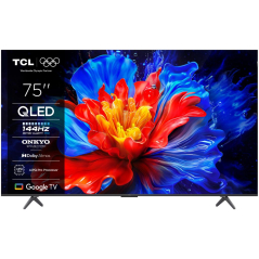 Televizor TCL 75P8K/QLED/75"/4K UHD/144Hz/Google TV/crna