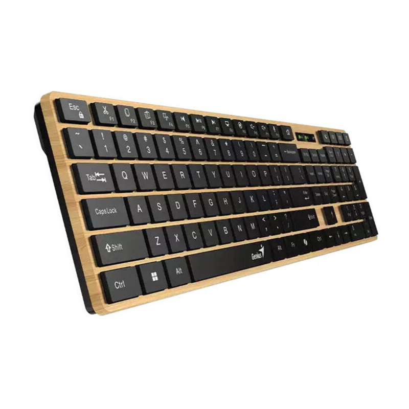 Genius SlimStar 7250BT,AI,US,Pine Wood,BT+2.4GHz,KB