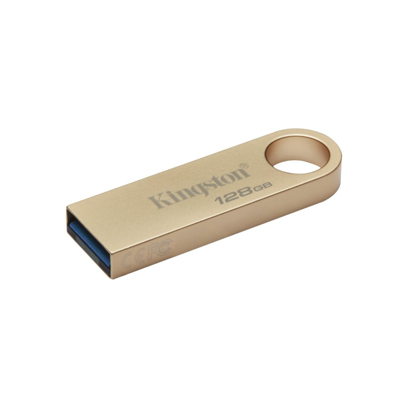 USB memorija KINGSTON DTSE9G3/128GB/DataTraveler/3.2/zlatna