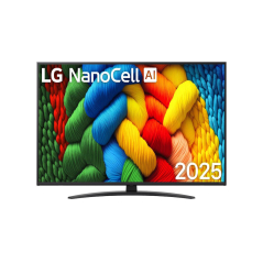 Televizor LG 50NANO81A3A/NanoCell/50"/4K Ultra HD/smart/webOS 25/crna