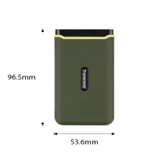 SSD TRANSCEND ESD380C 2000GB/eksterni/USB 3.2/type c/crna