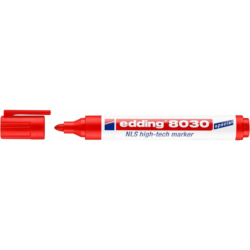 High-tech marker Edding E-8030 1,5-3mm Edding crvena