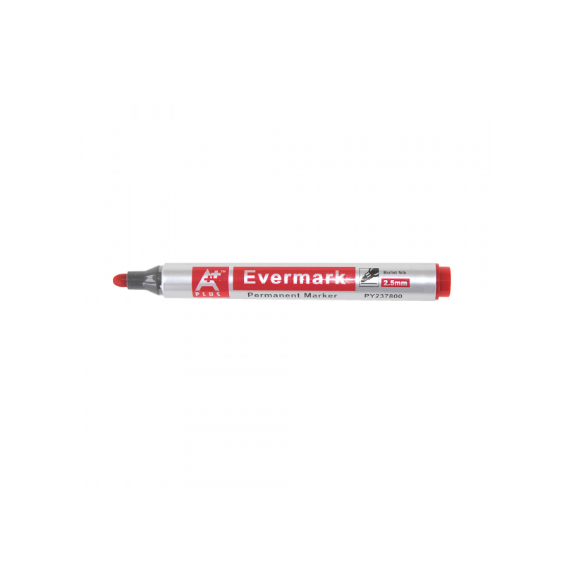 Permanentni marker Evermark A-plus PY237800 crveni