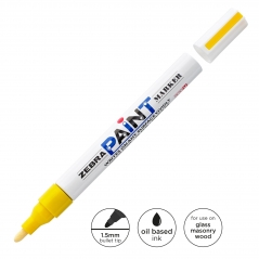 Paint marker Zebra Pen Yellow 51015